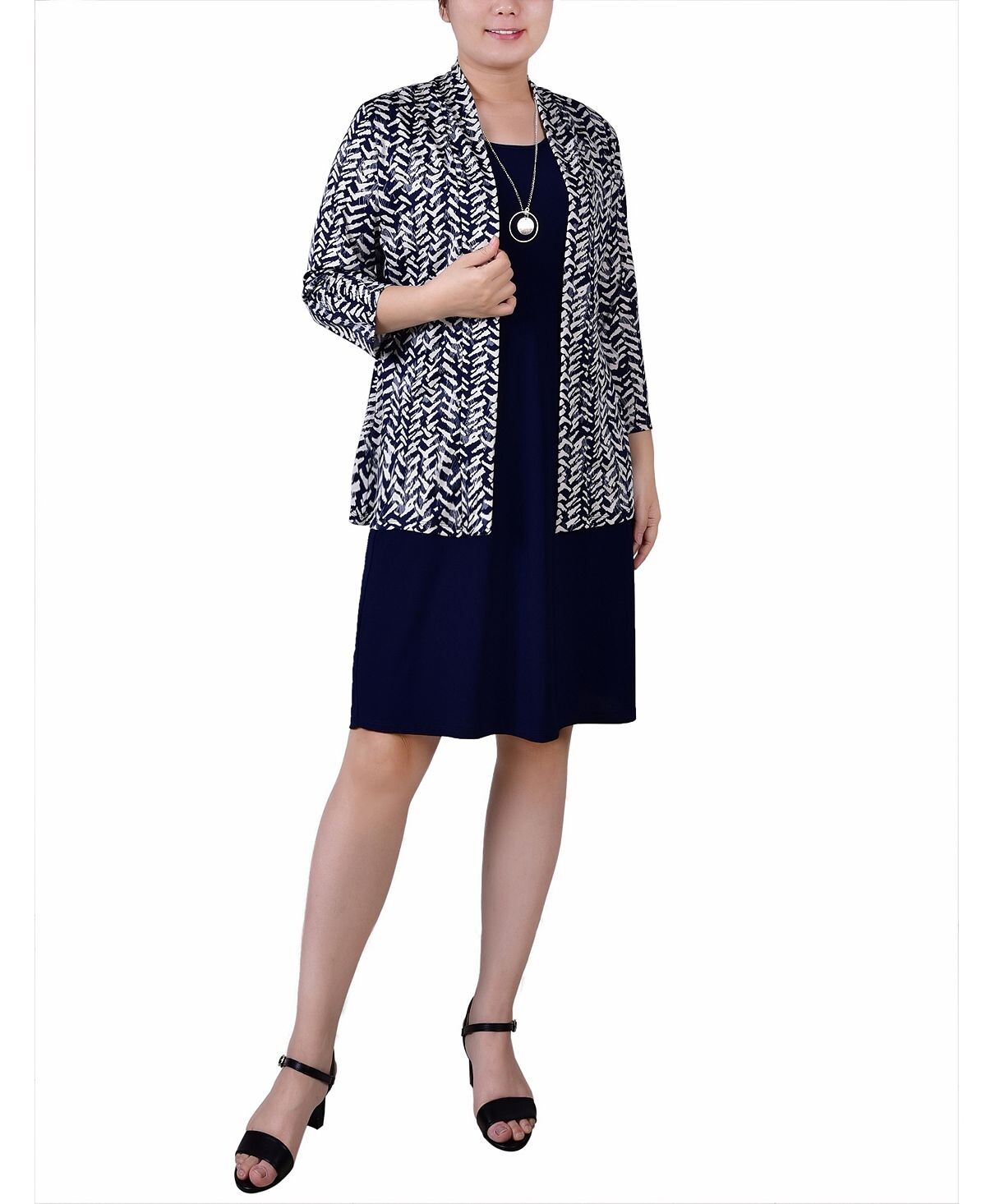 Женский комплект из двух частей платья NY Collection, мульти
Женский комплект из двух частей платья NY Collection, мульти