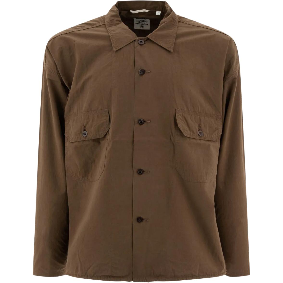 Рубашка High density parachute fabric Jacket Nanamica, коричневый
Рубашка High density parachute fabric Jacket Nanamica, коричневый