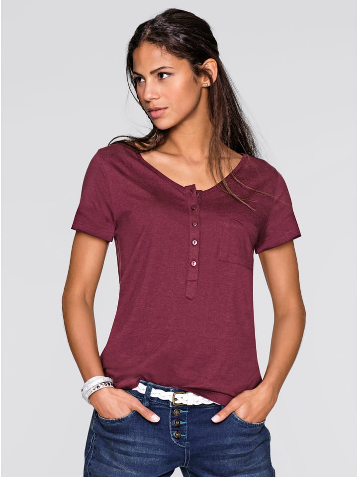 Рубашка с короткими рукавами бордового цвета WITT WEIDEN
Рубашка с короткими рукавами бордового цвета WITT WEIDEN