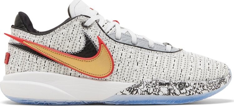 Кроссовки Nike LeBron 20 'The Debut', белый
Кроссовки Nike LeBron 20 'The Debut', белый