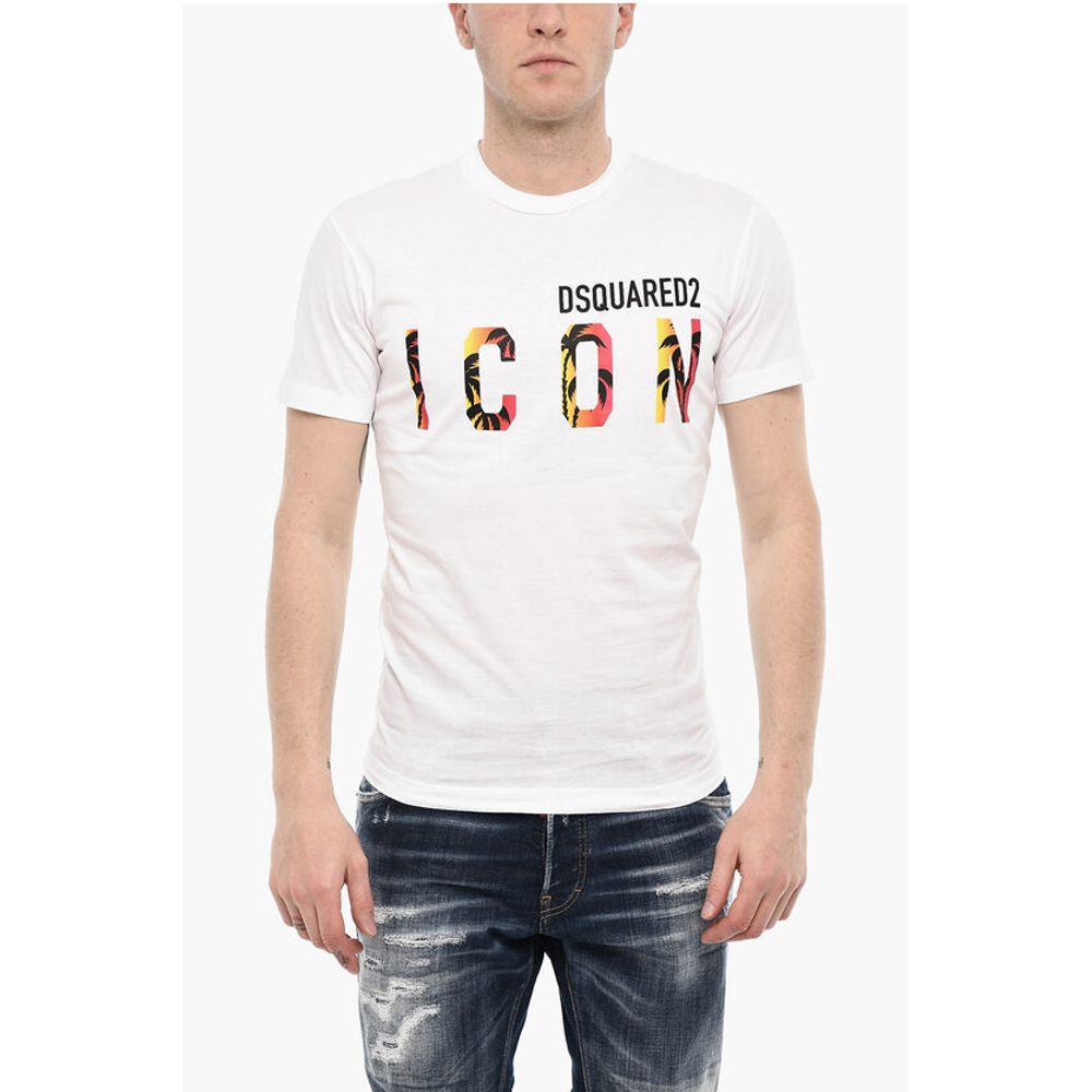 Футболка ICON из хлопка с круглым вырезом и принтом Dsquared2, White
Футболка ICON из хлопка с круглым вырезом и принтом Dsquared2, White