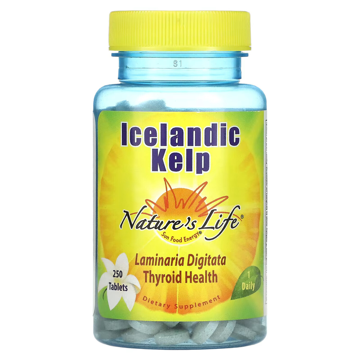 Nature's Life, Исландская бурая водоросль, 250 таблеток
Nature's Life, Исландская бурая водоросль, 250 таблеток