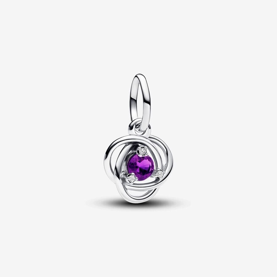 Шарм Pandora February Purple Eternity Circle Dangle, серебро/фиолетовый
Шарм Pandora February Purple Eternity Circle Dangle, серебро/фиолетовый