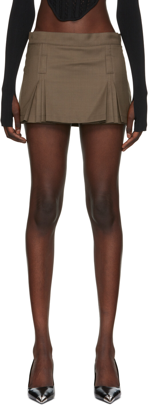 Коричневая мини-юбка со складками BONBOM
Коричневая мини-юбка со складками BONBOM