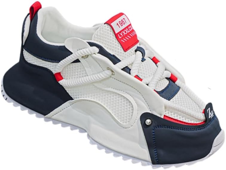 Мужские легкие дышащие низкие спортивные кроссовки - шнуровка, повседневный дизайн для активного отдыха и ежедневного комфорта Hoalox, белый/синий
Мужские легкие дышащие низкие спортивные кроссовки - шнуровка, повседневный дизайн для активного отдыха и ежедневного комфорта Hoalox, белый/синий