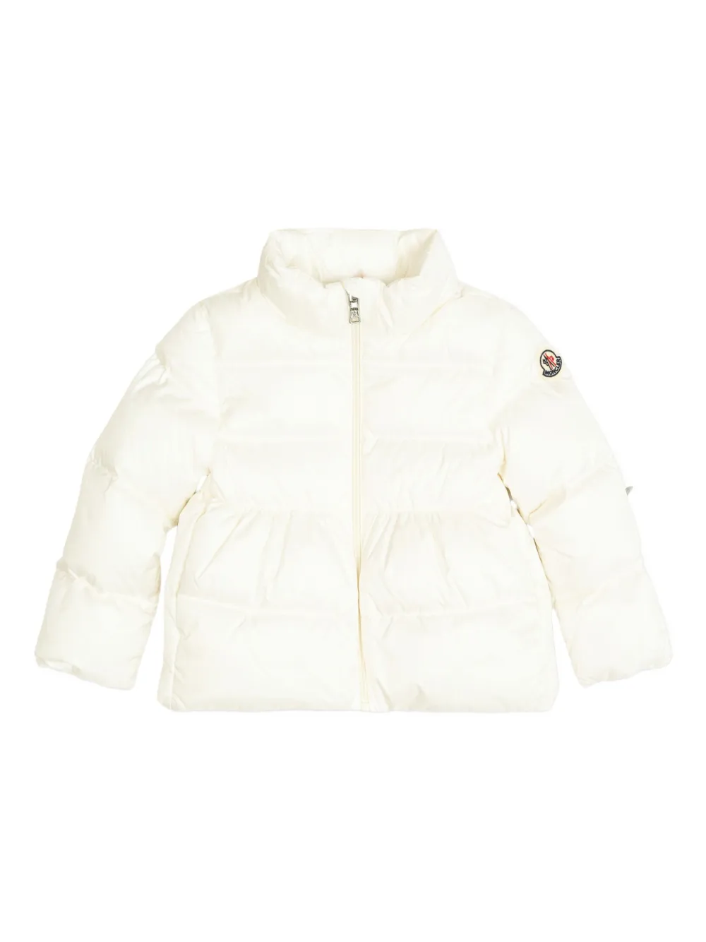 Стеганая куртка с логотипом Joelette Moncler Enfant, белый
Стеганая куртка с логотипом Joelette Moncler Enfant, белый