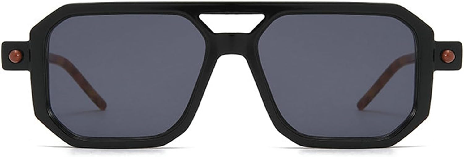 Солнцезащитные очки Willochra Vintage Double Bridge Squar Flat Pilot Sunglasses для женщин и мужчин, классическая ретро-оправа в стиле 70-х, стильные, с защитой от УФ-излучения UV400, C1
Солнцезащитные очки Willochra Vintage Double Bridge Squar Flat Pilot Sunglasses для женщин и мужчин, классическая ретро-оправа в стиле 70-х, стильные, с защитой от УФ-излучения UV400, C1