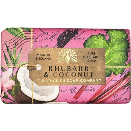 Мыло в упаковке The English Soap Company «Ревень и кокос», юбилейная коллекция, 190 г
Мыло в упаковке The English Soap Company «Ревень и кокос», юбилейная коллекция, 190 г