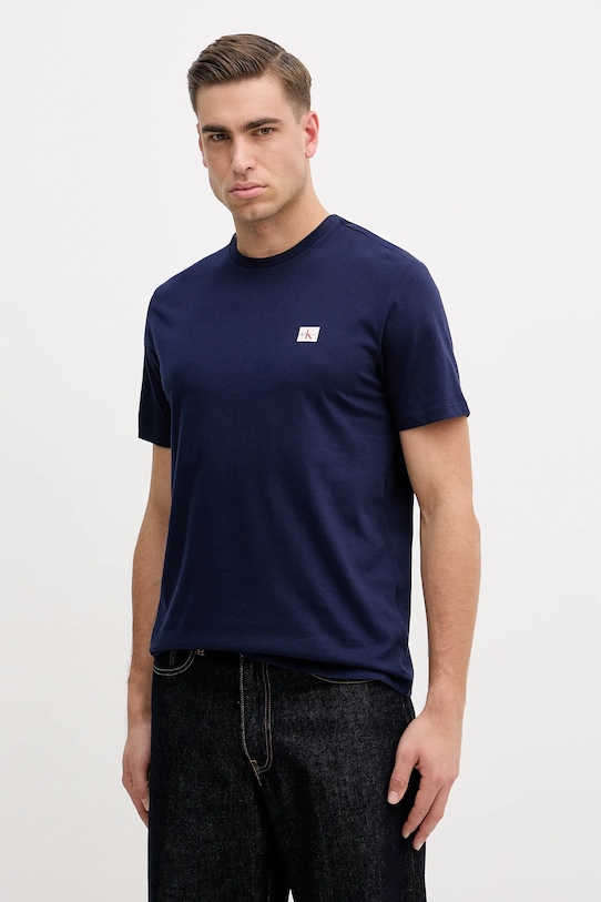 Хлопковая футболка Calvin Klein Jeans, темно-синий
Хлопковая футболка Calvin Klein Jeans, темно-синий