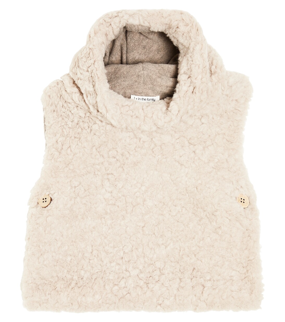 Жилет из искусственной овчины baby saona 1 + In The Family, бежевый 
Жилет из искусственной овчины baby saona 1 + In The Family, бежевый