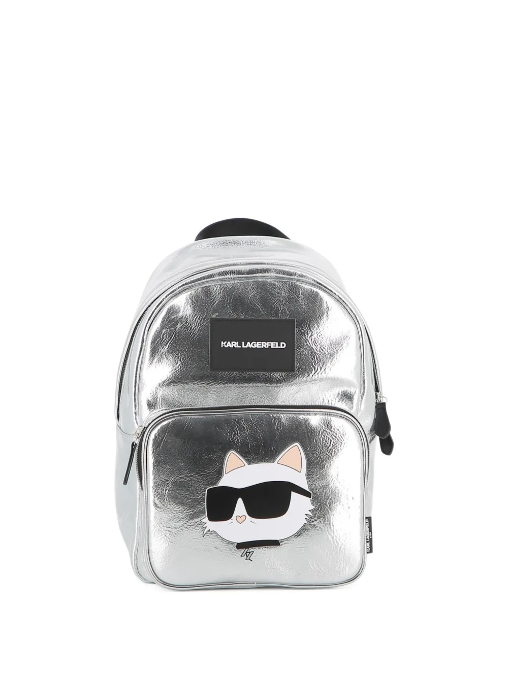 Рюкзак с мультяшным принтом Karl Lagerfeld Kids, серебристый
Рюкзак с мультяшным принтом Karl Lagerfeld Kids, серебристый