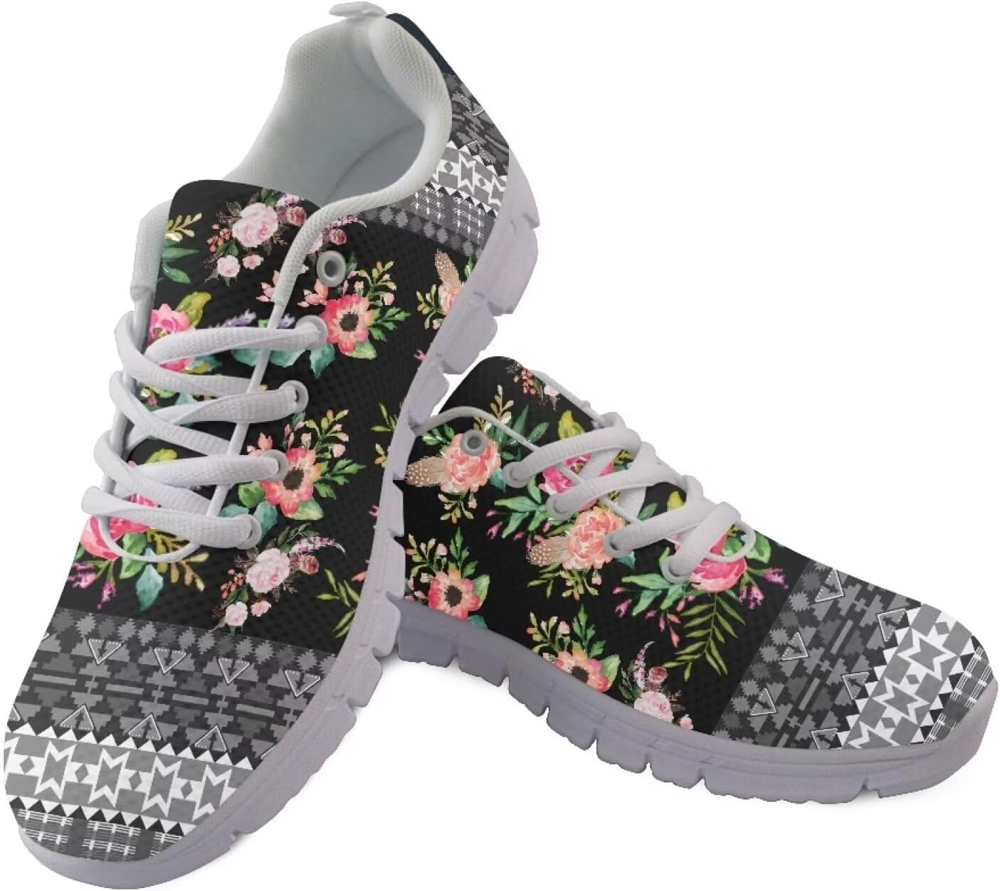 Мужские кроссовки AmzPrint для походов, бега и ходьбы с принтом, Floral & Aztec
Мужские кроссовки AmzPrint для походов, бега и ходьбы с принтом, Floral & Aztec