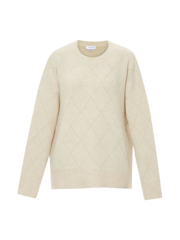 Пуловер caneva Strick, белый
Пуловер caneva Strick, белый