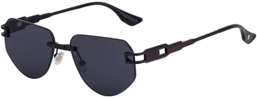 Модные овальные солнцезащитные очки для женщин и мужчин, винтажные безободковые металлические женские солнцезащитные очки, ретро-очки, защита от УФ-излучения UV400 MTZJH, Black
Модные овальные солнцезащитные очки для женщин и мужчин, винтажные безободковые металлические женские солнцезащитные очки, ретро-очки, защита от УФ-излучения UV400 MTZJH, Black