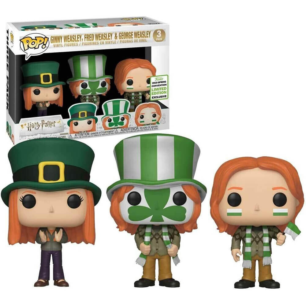 Фигурки Funko POP! 2019 ECCC Spring Convention Limited Edition Exclusive, Джинни, Фред и Джордж Уизли
Фигурки Funko POP! 2019 ECCC Spring Convention Limited Edition Exclusive, Джинни, Фред и Джордж Уизли