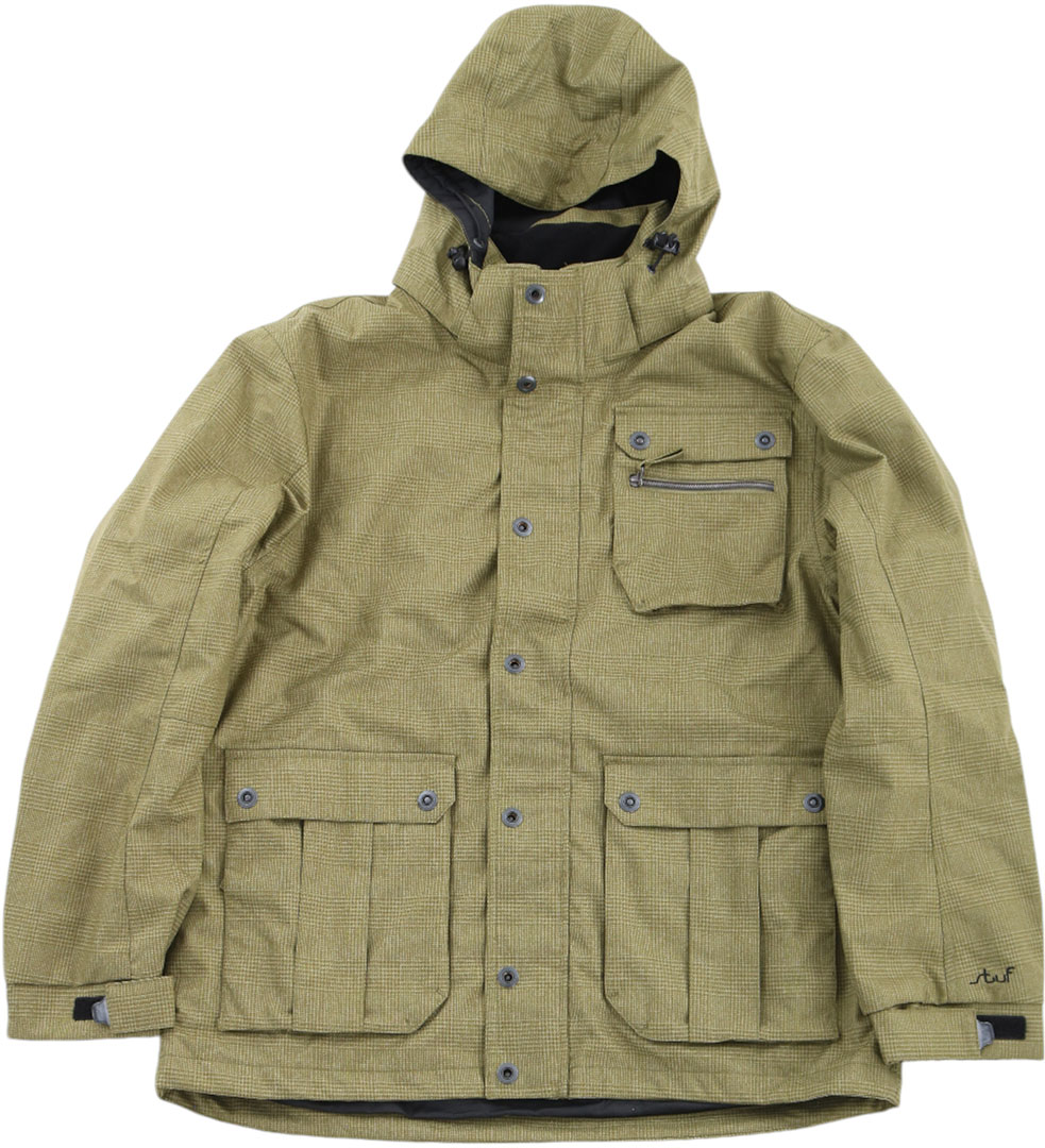 Stuf Куртка Whiterocks olive green XXL
Stuf Куртка Whiterocks olive green XXL