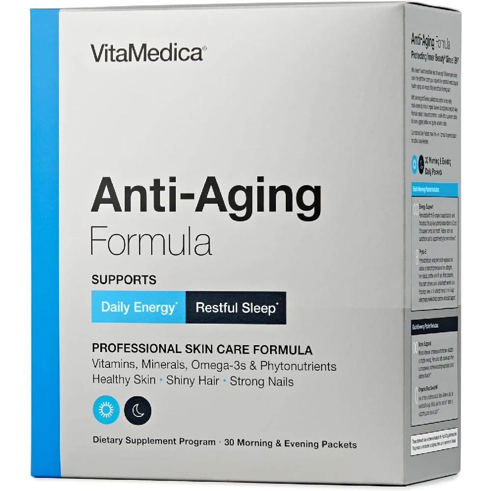 Антивозрастная добавка с витамином C, A, D, E VitaMedica, 30шт.
Антивозрастная добавка с витамином C, A, D, E VitaMedica, 30шт.