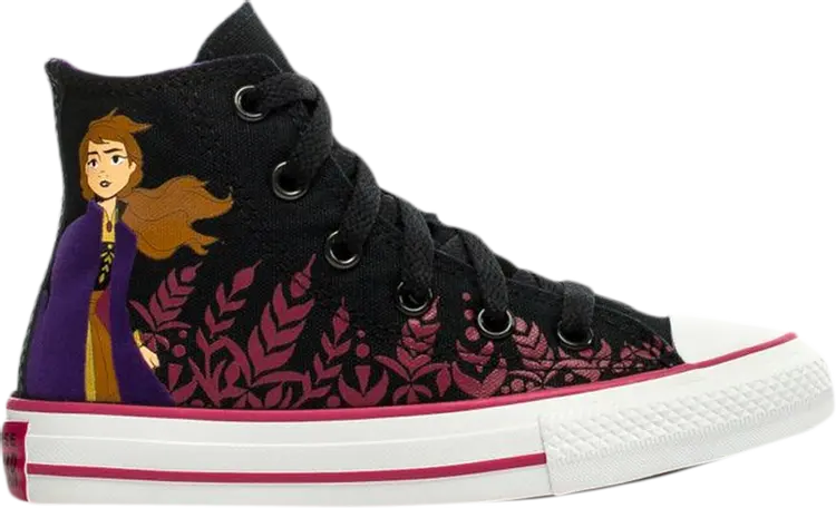 Кроссовки Converse Frozen 2 x Chuck Taylor All Star High PS Anna, черный
Кроссовки Converse Frozen 2 x Chuck Taylor All Star High PS Anna, черный