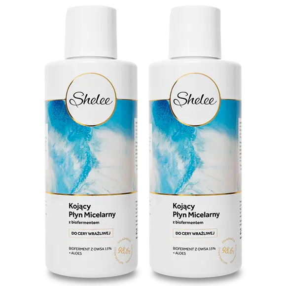Shelee набор: успокаивающая мицеллярная вода с овсяным биоферментом и алоэ вера, 2х250 мл/1 упаковка
Shelee набор: успокаивающая мицеллярная вода с овсяным биоферментом и алоэ вера, 2х250 мл/1 упаковка