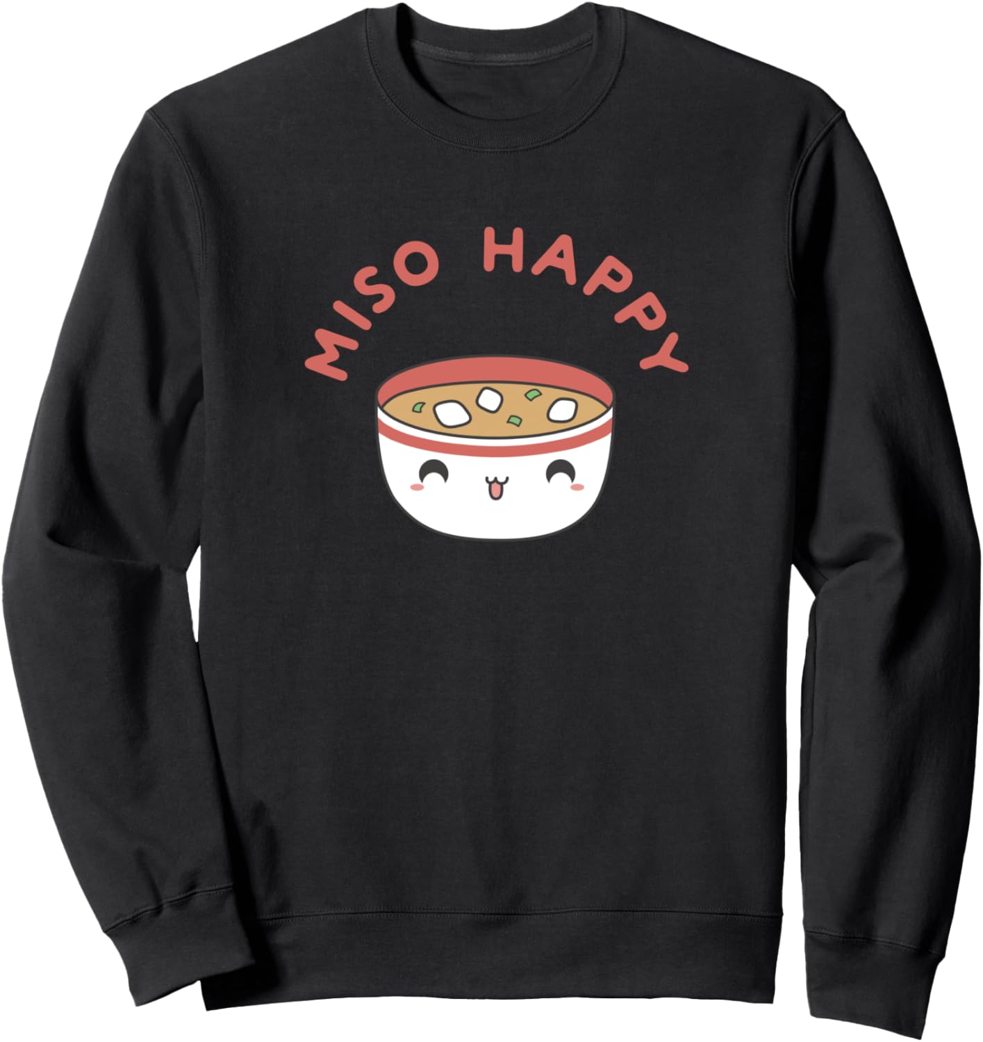 Толстовка с надписью Miso Happy Soup Bowl Trendy Apparel, черный
Толстовка с надписью Miso Happy Soup Bowl Trendy Apparel, черный
