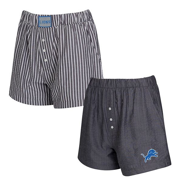 Женский комплект боксеров concepts sport black detroit lions two-pack stripes and solids Unbranded
Женский комплект боксеров concepts sport black detroit lions two-pack stripes and solids Unbranded