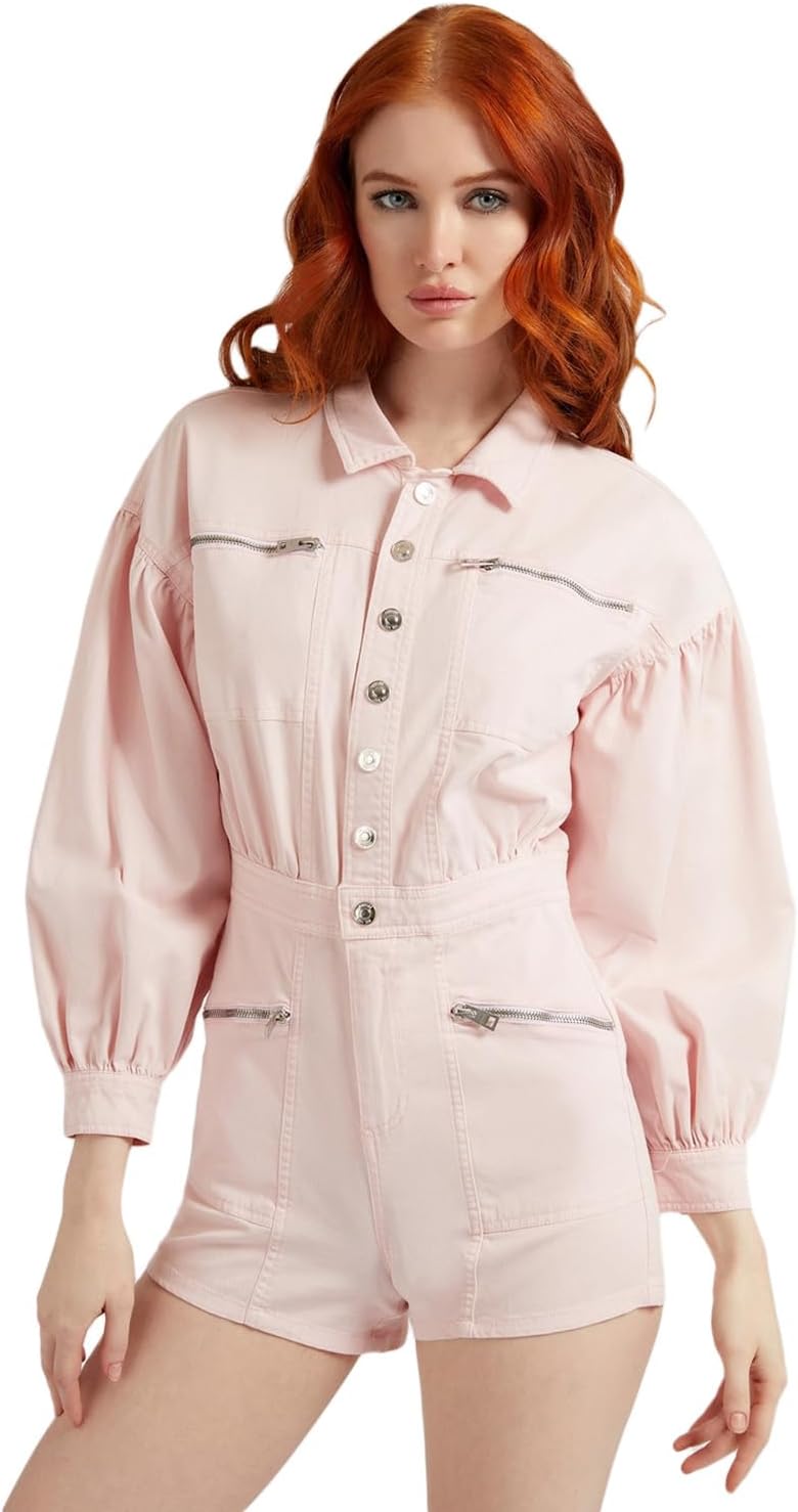 GUESS женский комбинезон Anika с длинными рукавами, Ballet Pink Multi
GUESS женский комбинезон Anika с длинными рукавами, Ballet Pink Multi