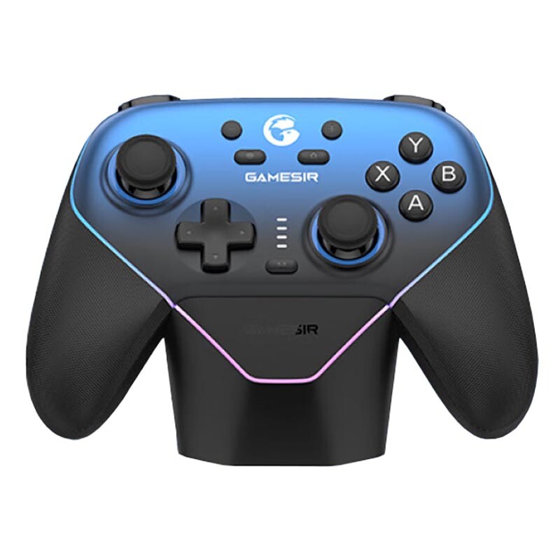 Геймпад GameSir Supernova, черный/синий
Геймпад GameSir Supernova, черный/синий