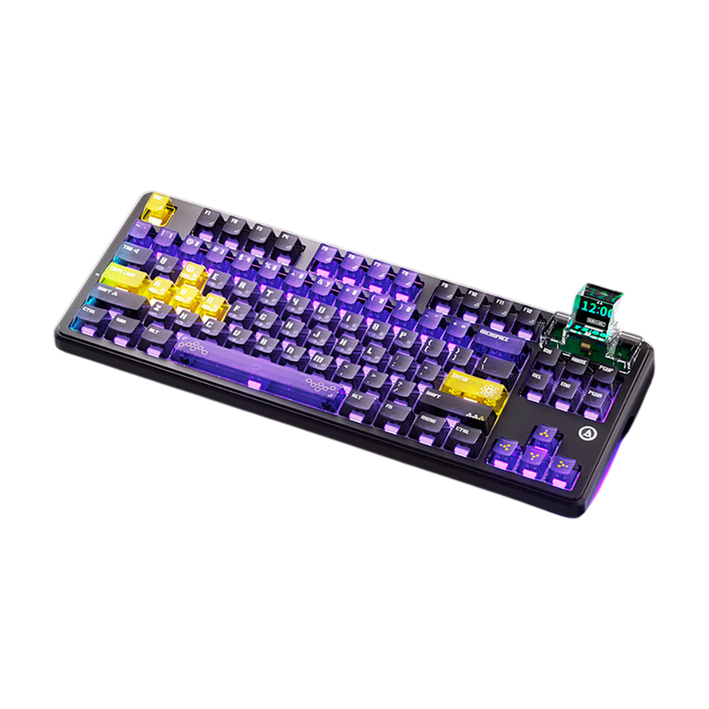 Игровая клавиатура Ajazz MK87 Prism Edition, черный
Игровая клавиатура Ajazz MK87 Prism Edition, черный