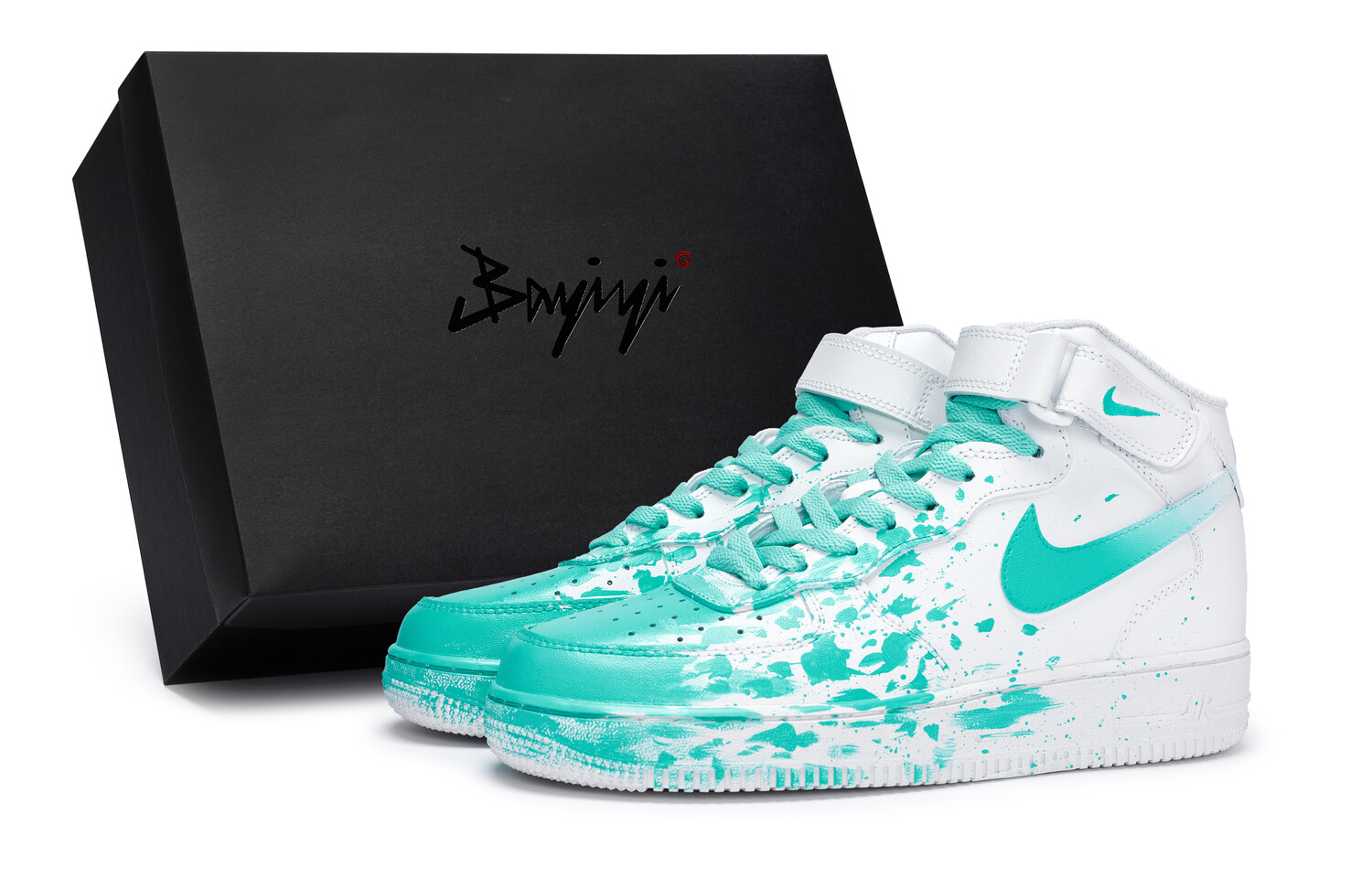 Кроссовки Air Force 1 для скейтбординга мужские, среднего размера, Tiffany Nike, цвет White Tiffany
Кроссовки Air Force 1 для скейтбординга мужские, среднего размера, Tiffany Nike, цвет White Tiffany