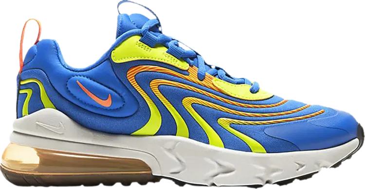 Кроссовки Nike Air Max 270 React ENG GS 'Soar Volt Orange', синий
Кроссовки Nike Air Max 270 React ENG GS 'Soar Volt Orange', синий