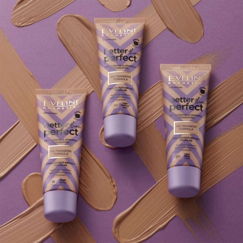 Увлажняющая основа Eveline Cosmetics Better than Perfect, оттенок 02 Light Vanilla Warm 30 мл
Увлажняющая основа Eveline Cosmetics Better than Perfect, оттенок 02 Light Vanilla Warm 30 мл