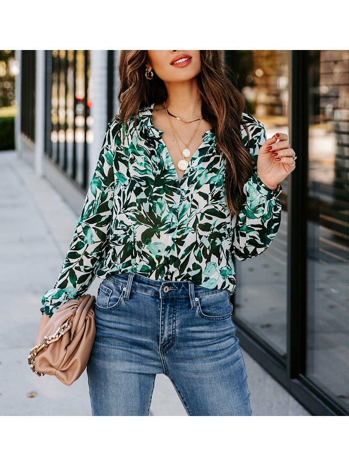 Блузка Milan Kiss, цвет grün/weiß
Блузка Milan Kiss, цвет grün/weiß