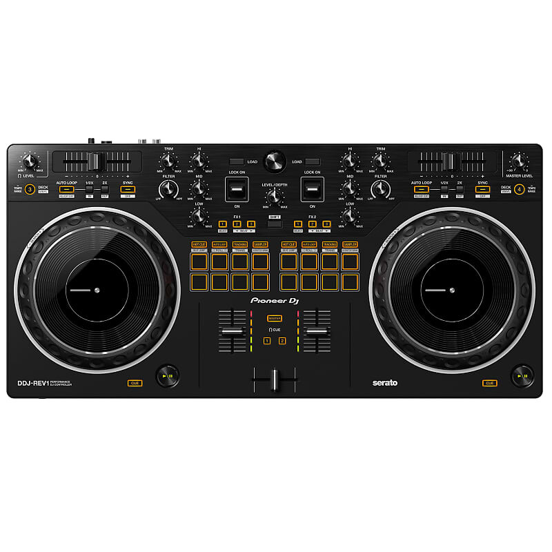 Pioneer DDJ-REV1 2-канальный DJ-контроллер в стиле Scratch для Serato DJ Lite, черный DDJ-REV1 Scratch-Style 2-Channel DJ Controller for Serato DJ Lite,
Pioneer DDJ-REV1 2-канальный DJ-контроллер в стиле Scratch для Serato DJ Lite, черный DDJ-REV1 Scratch-Style 2-Channel DJ Controller for Serato DJ Lite,