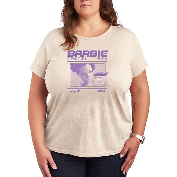 Футболка Plus size Gen Girl Vintage Graphic Barbie, Beige
Футболка Plus size Gen Girl Vintage Graphic Barbie, Beige