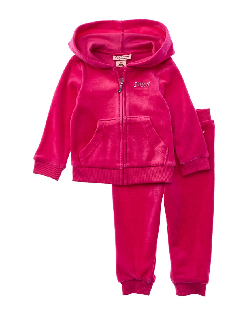 Комплект из 2 велюровых брюк Juicy Couture Juicy Couture, розовый
Комплект из 2 велюровых брюк Juicy Couture Juicy Couture, розовый
