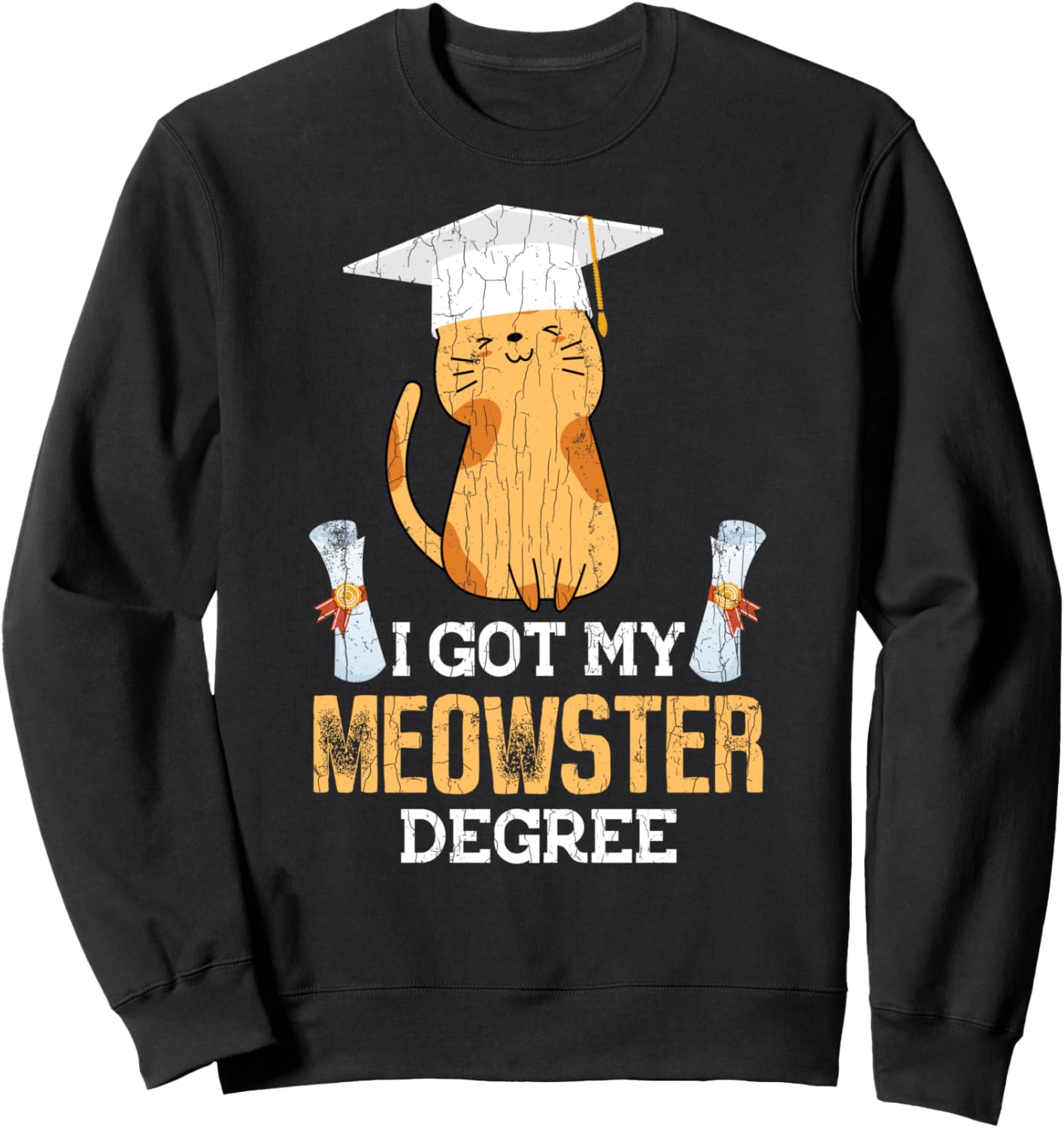 Забавная толстовка с графическим изображением диплома выпускника от Meowsters Funny Master'S Degree Gifts & More, черный
Забавная толстовка с графическим изображением диплома выпускника от Meowsters Funny Master'S Degree Gifts & More, черный