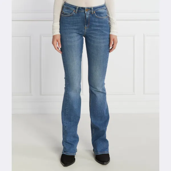 Расклешенные джинсы Flora джинсовая ткань Pinko, синий
Расклешенные джинсы Flora джинсовая ткань Pinko, синий