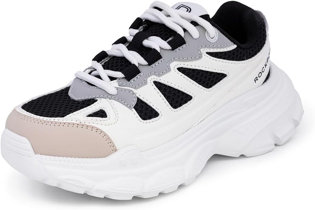 Кроссовки для мальчиков Rockport Kids - Прочные, дышащие с сетчатым верхом, с амортизирующей подошвой для комфорта - Спортивная обувь для ходьбы, бега и школы, на шнуровке/резинке (для детей старшего и младшего возраста), белый/черный
Кроссовки для мальчиков Rockport Kids - Прочные, дышащие с сетчатым верхом, с амортизирующей подошвой для комфорта - Спортивная обувь для ходьбы, бега и школы, на шнуровке/резинке (для детей старшего и младшего возраста), белый/черный