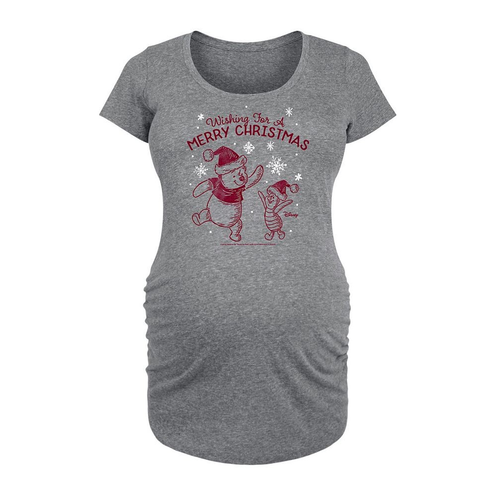 Футболка Disney's Winnie the Pooh с рождественским рисунком для беременных, цвет Heather Gray
Футболка Disney's Winnie the Pooh с рождественским рисунком для беременных, цвет Heather Gray