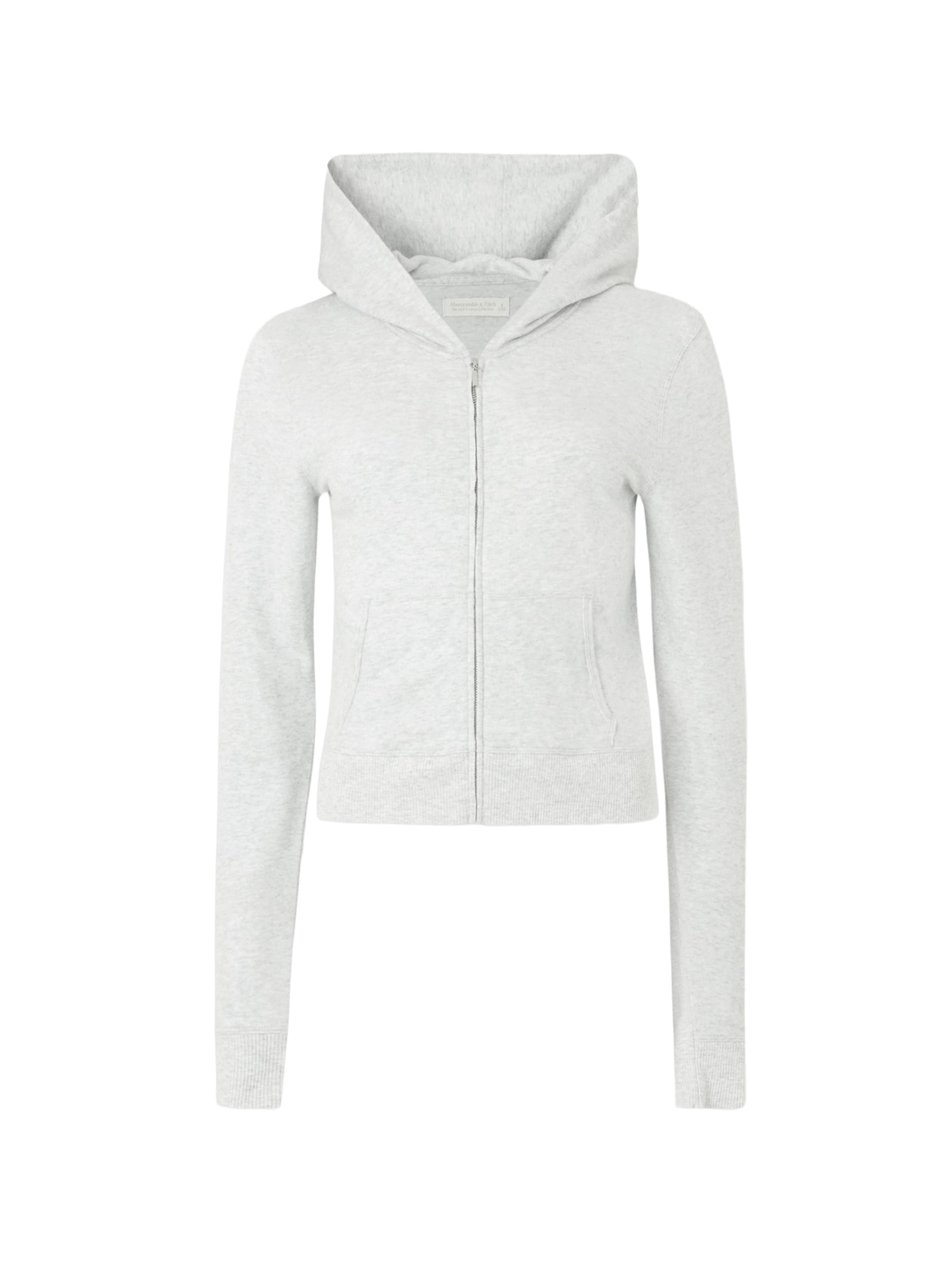 Abercrombie & Fitch Худи на молнии в светло-сером цвете
Abercrombie & Fitch Худи на молнии в светло-сером цвете