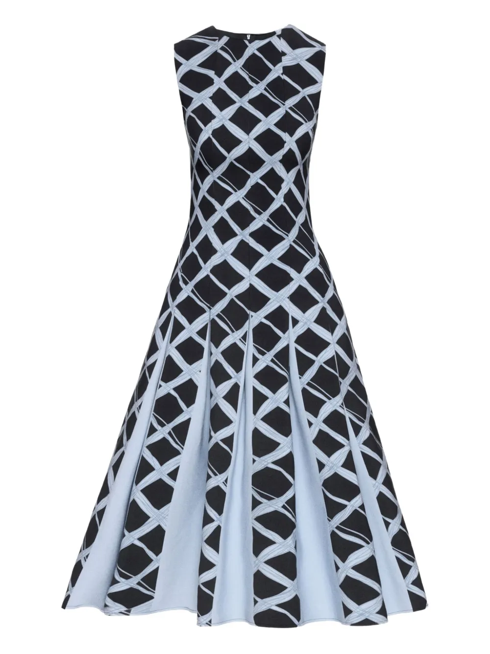 Платье со складками и узором Oscar de la Renta, синий
Платье со складками и узором Oscar de la Renta, синий