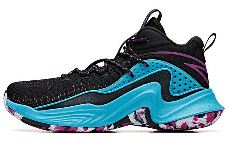 Баскетбольные кроссовки серии Thompson для мужчин, среднего размера, черные, синие, фиолетовые Anta
Баскетбольные кроссовки серии Thompson для мужчин, среднего размера, черные, синие, фиолетовые Anta