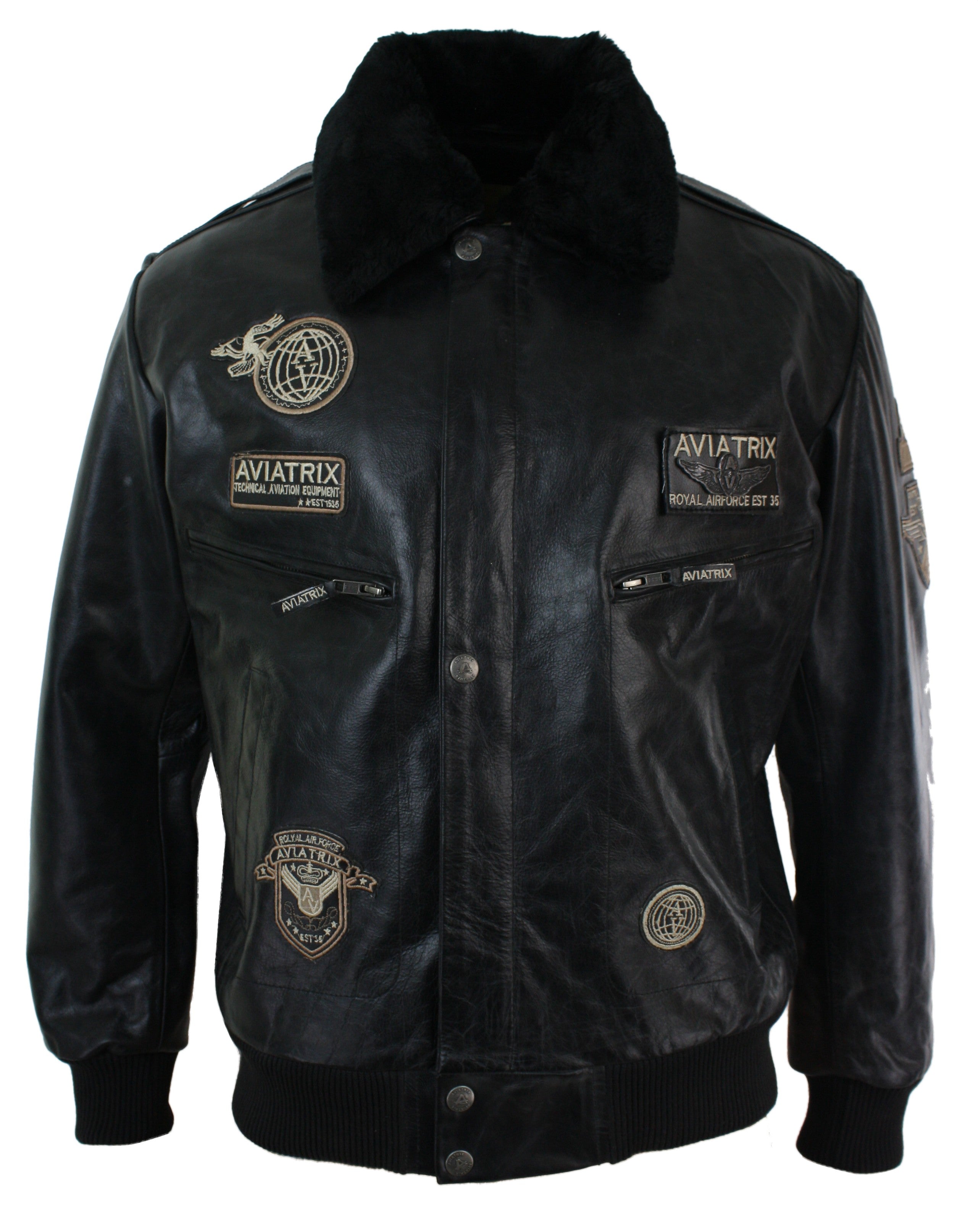 Кожаная куртка-бомбер «Авиатор» TruClothing, черный
Кожаная куртка-бомбер «Авиатор» TruClothing, черный