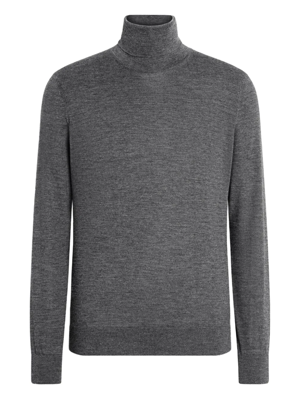 Свитер с высоким воротником Zegna, серый
Свитер с высоким воротником Zegna, серый