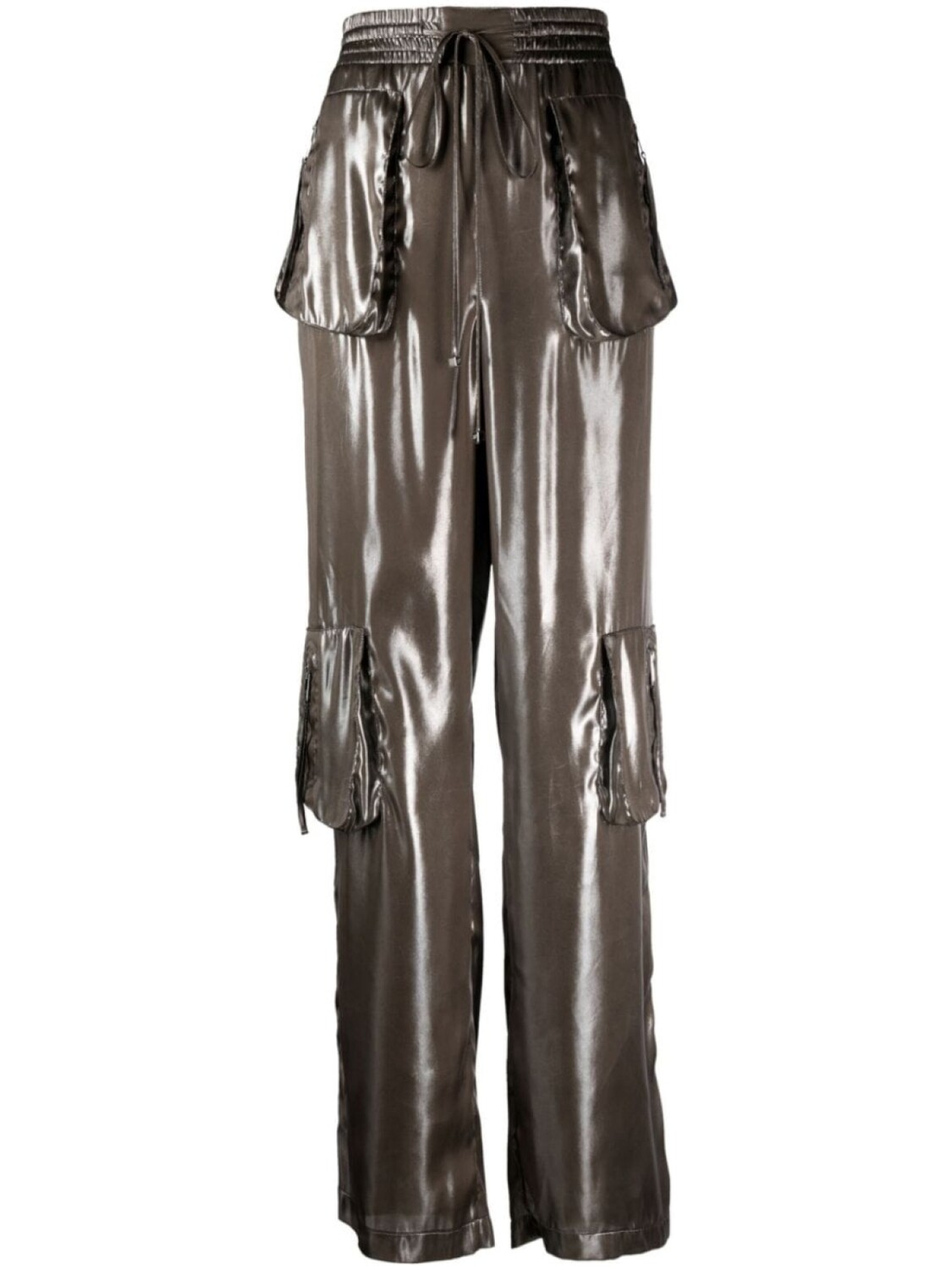 Blumarine блестящие брюки, зеленый
Blumarine блестящие брюки, зеленый