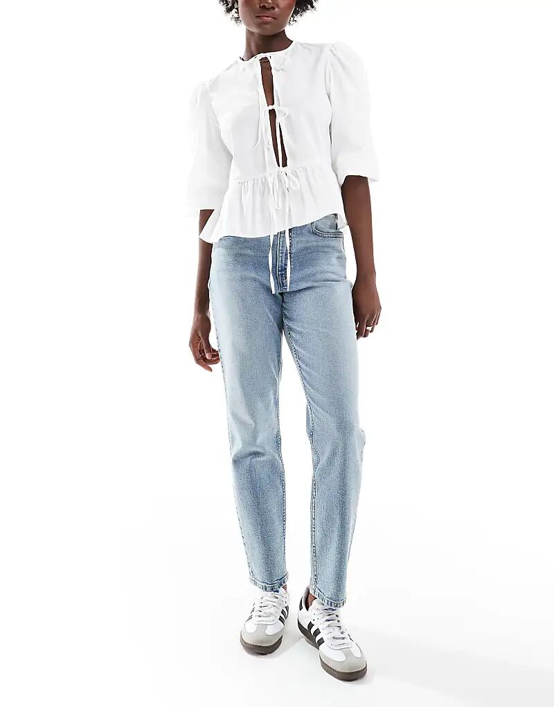 Комфортные джинсы mom fit Hourglass облегающего кроя средне-синего цвета ASOS DESIGN
Комфортные джинсы mom fit Hourglass облегающего кроя средне-синего цвета ASOS DESIGN