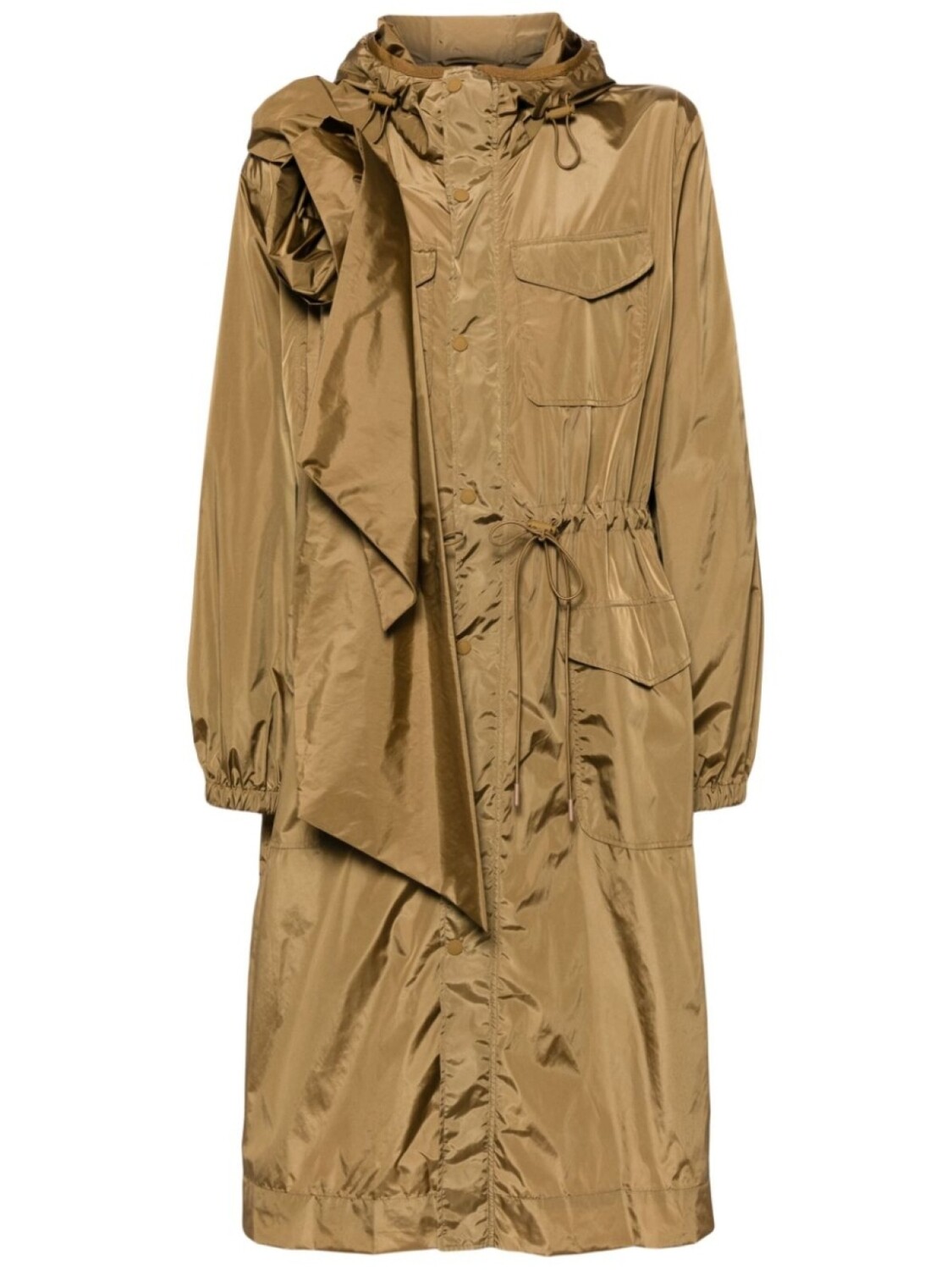 Парка со складками Simone Rocha, коричневый
Парка со складками Simone Rocha, коричневый