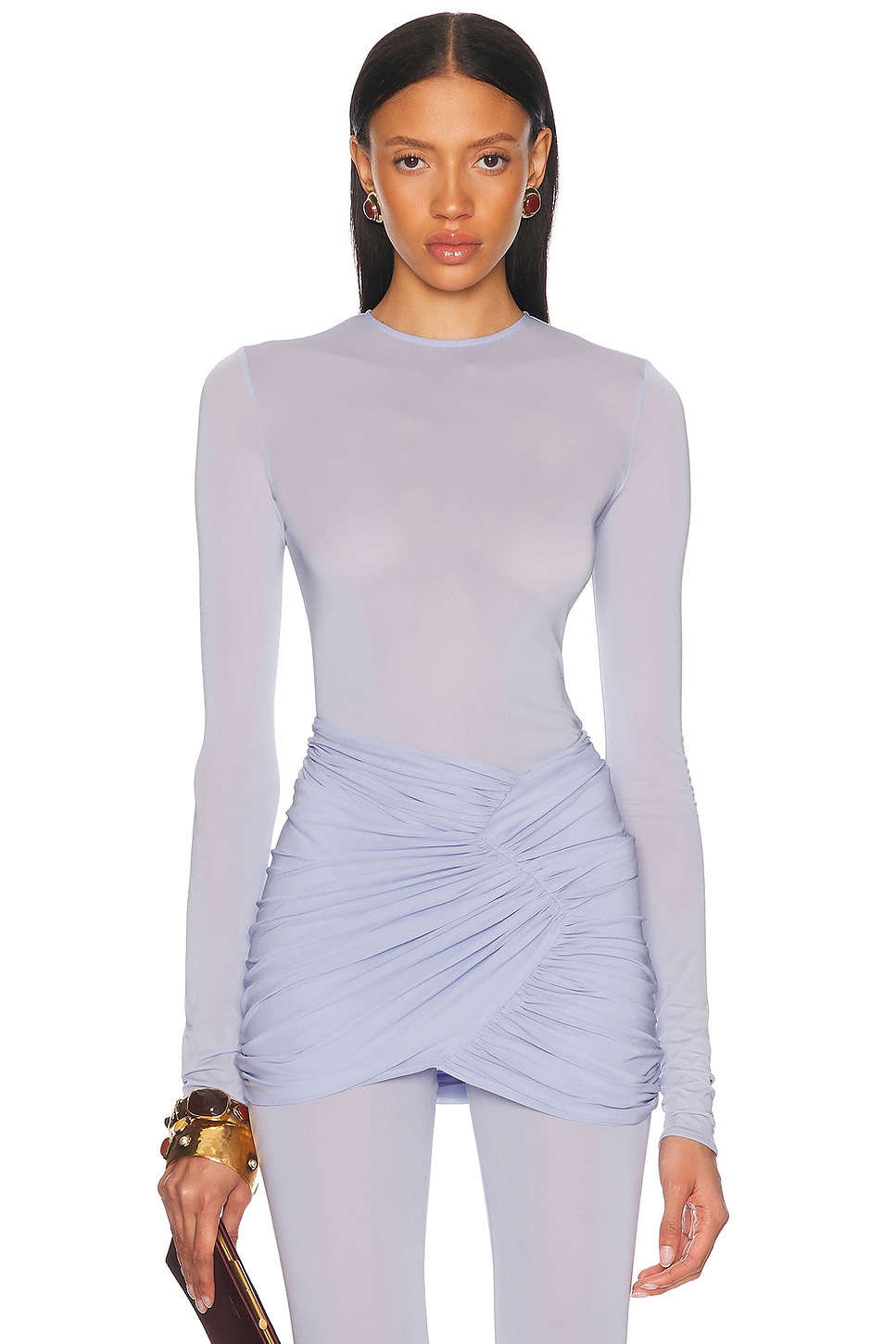 Боди с длинными рукавами Alexandre Vauthier, Iris
Боди с длинными рукавами Alexandre Vauthier, Iris