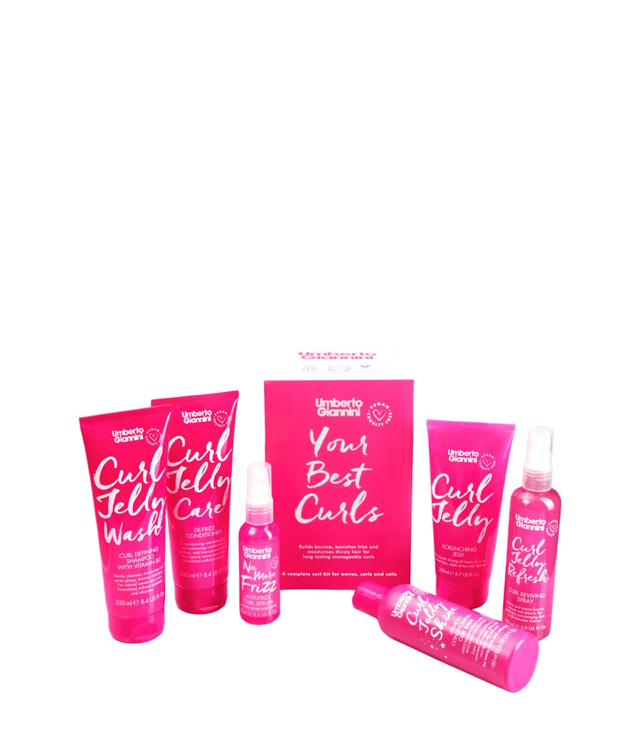 Набор для ухода за волосами Umberto Giannini Curl Jelly Your Best Curls Kit, 1 шт.
Набор для ухода за волосами Umberto Giannini Curl Jelly Your Best Curls Kit, 1 шт.