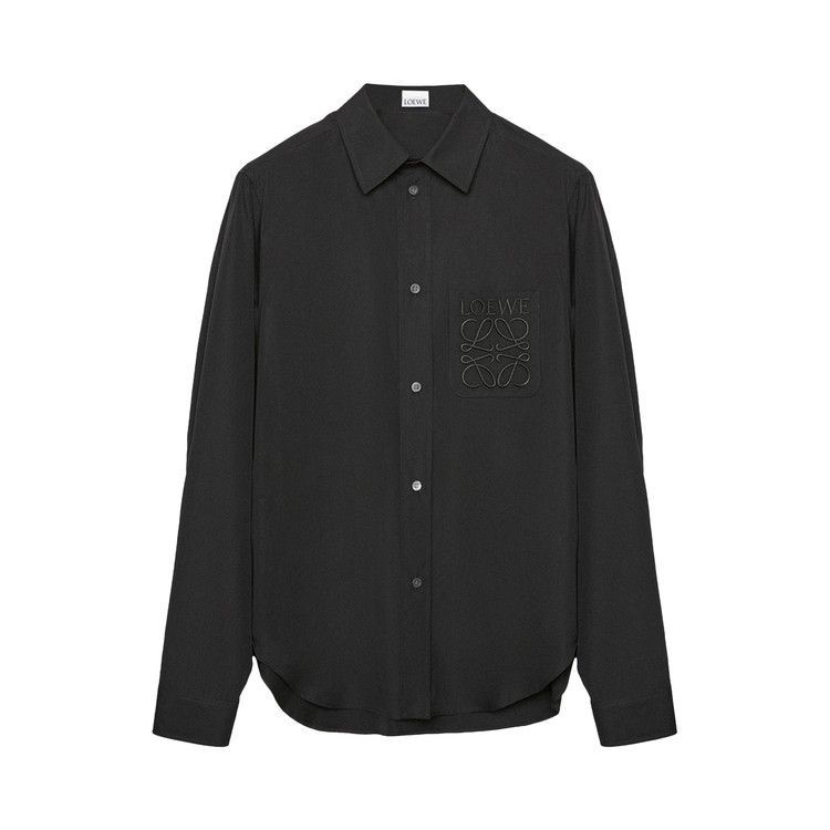 Рубашка Loewe Anagram Embroidered Shirt, Black
Рубашка Loewe Anagram Embroidered Shirt, Black